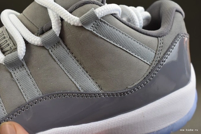 Rep Grey 11 Jordan Cool Air Low 528895-003 0604